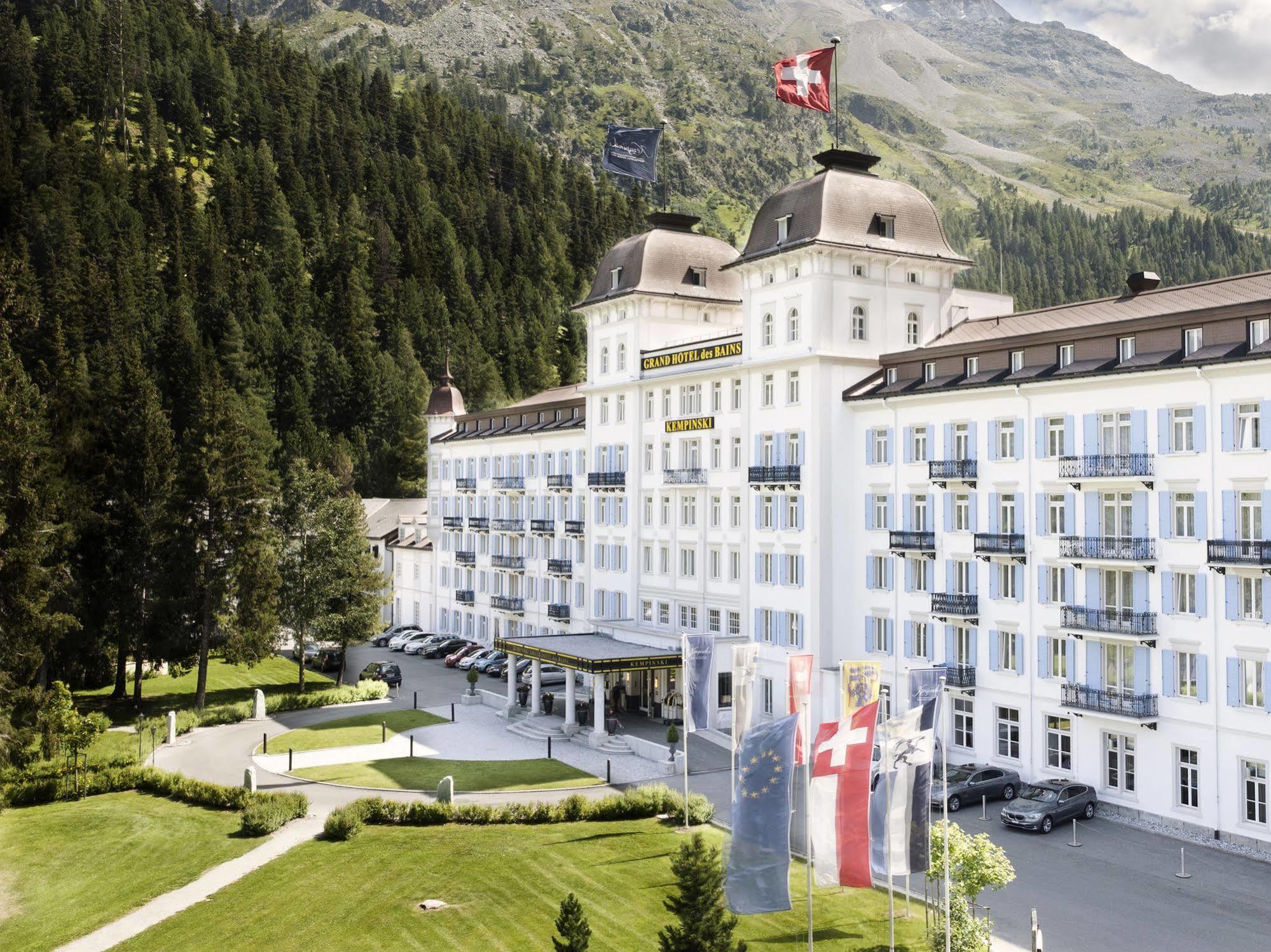 Grand Hotel Des Bains Kempinski Svatý Mořic Exteriér fotografie